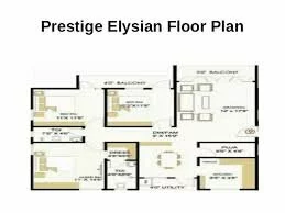 Prestige Elysian Floor Plan