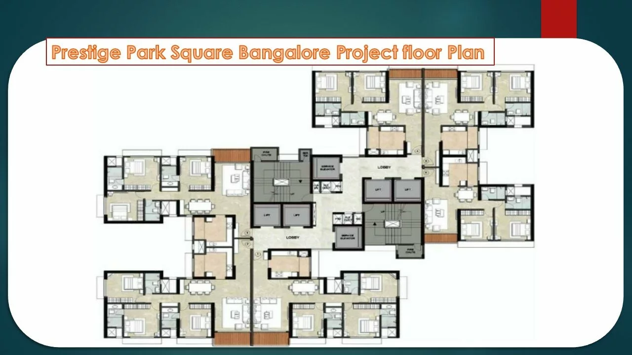 Prestige Park Square Bangalore Project floor Plan
